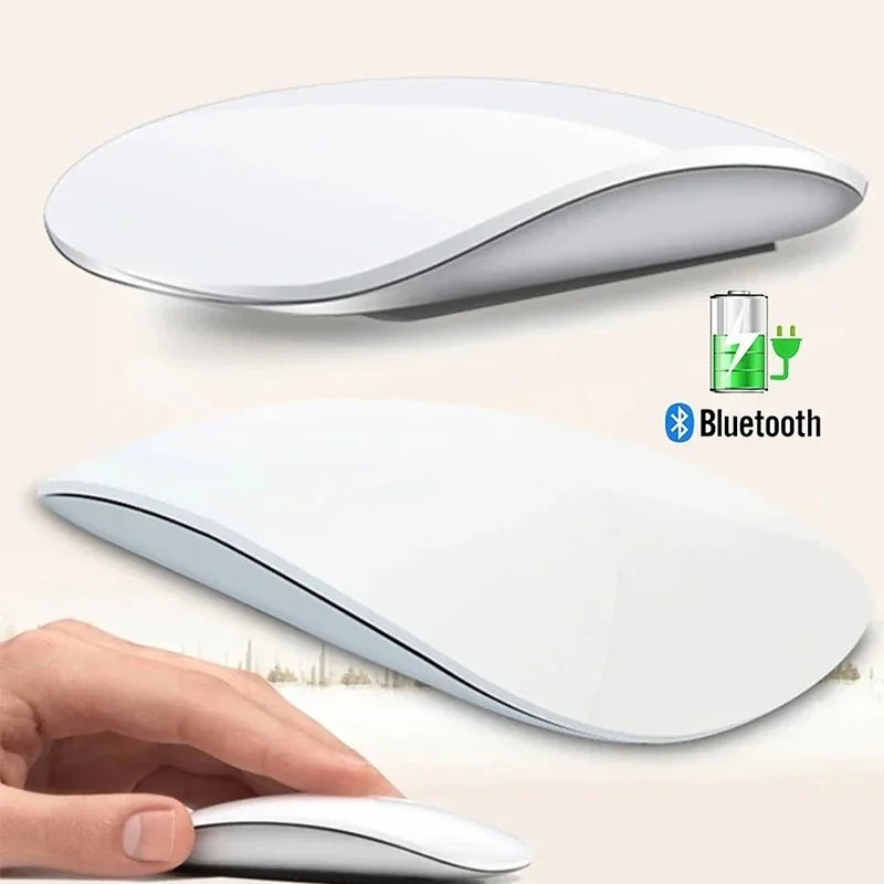 Wireless Bluetooth Mouse Multi-Touch Ergonomic Silent Mouse Type-C Charging Portable Laptop Office Gaming Universal Mouse