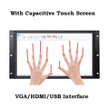 18.5 Inch 1920*1080 Industrial Touch Monitor HDMI VGA USB LCD Display VESA Wall Mount Open Frame Embedded Monitor For Equipment