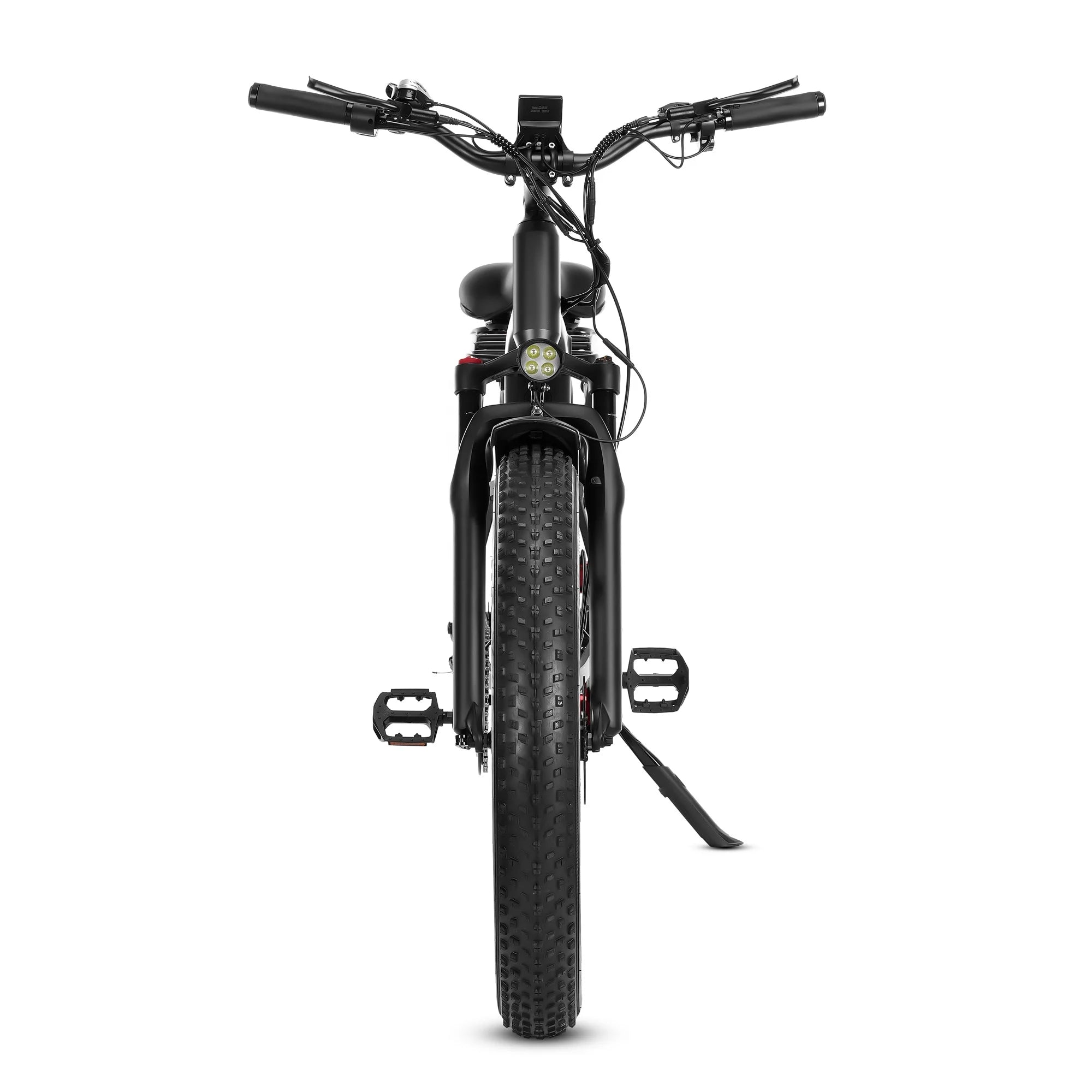 All Terrain 26-Inch Wheel Size Electric Hybrid Bike Steel Frame 1000W E-Bicycle Shimano Lithium Fat Tire Mountain Bike
