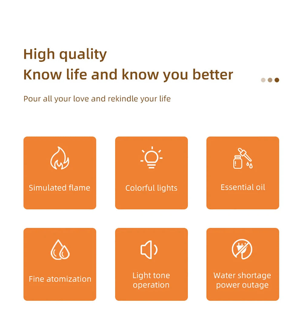 Essential Oils Diffuser Air Humidifier Fragrance For Home Office Automatic Aromatherapy Humidifier Diffuser With RGB Light