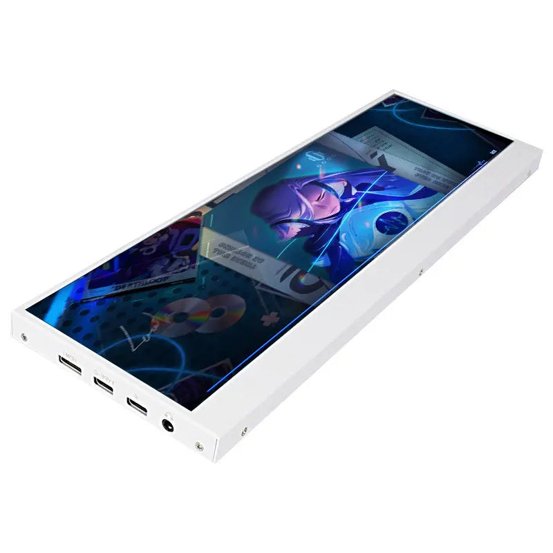14 Inch 4K Portable Monitor 3840*1100 Type-C USB Stretched Bar 14" Touch Screen Car Sub-monitor Gaming Console