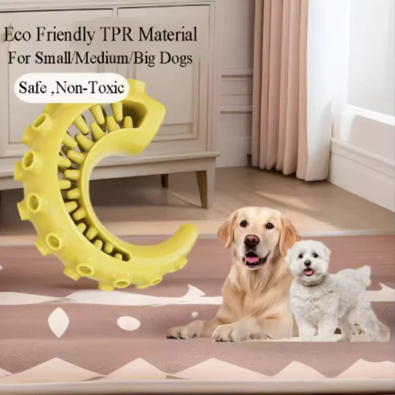 TPR Pet Dog Toys for Small Medium Dogs Bite-resistant Dog Chew Toys DogTeeth Cleaning Toys Pet Supplies