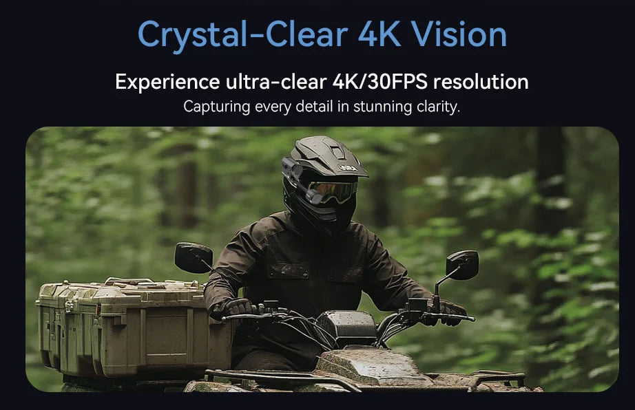 RunCam Helmet Camera 4K / Helmet Camera2  Face Mask Recorder Airsoft Recording Long Battery Life 1920*1080 60fps
