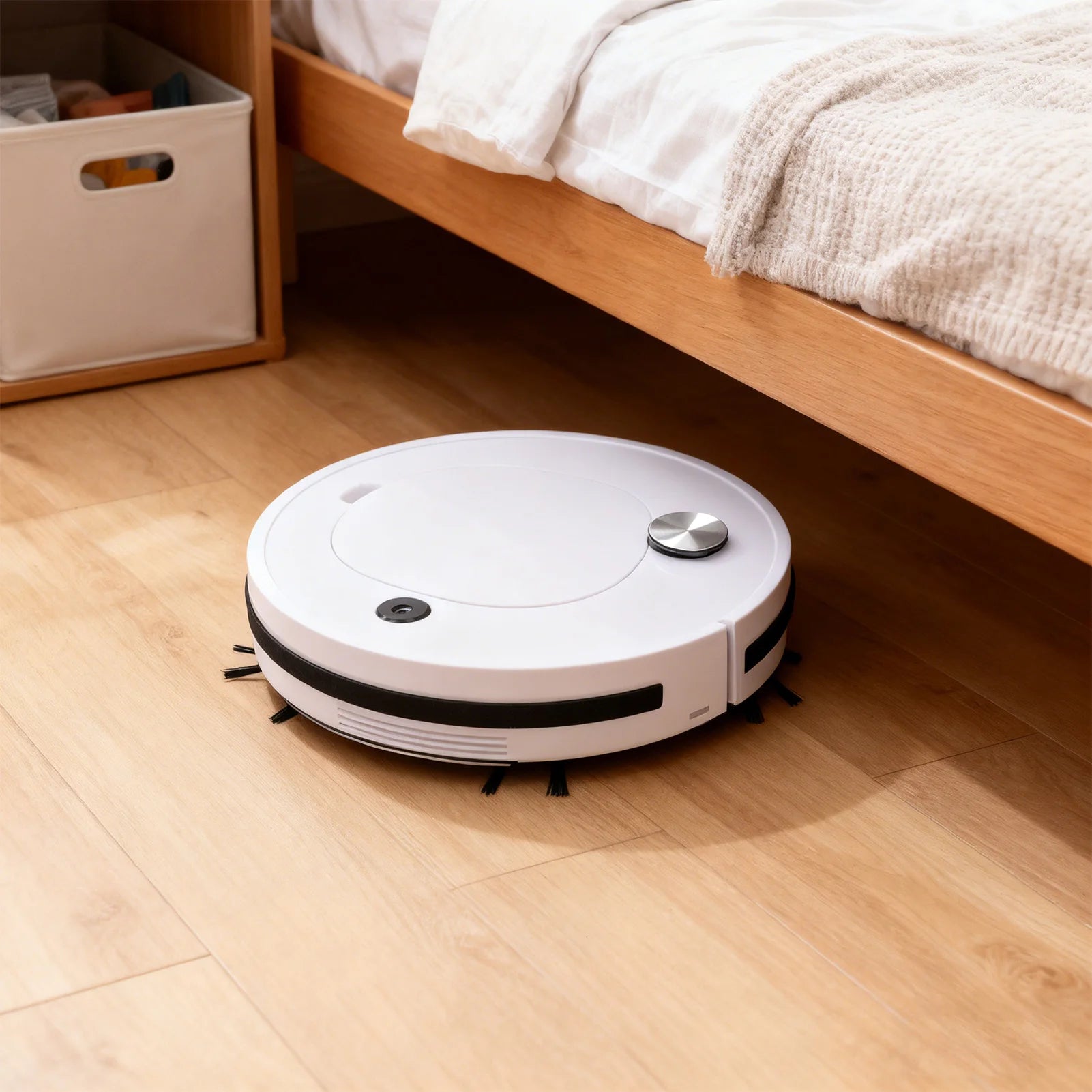 Automatic Robot Vacuum Cleaner Robot Vacuum and Mop Combo 4 in 1 Automatic Robotic Vacuum Cleaner for Hair Dirt Dust Removal