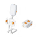 Portable Fill Light Desktop Integrated Folding Phone Stand Live Three Color Outdoor LED Light USB Rechargeable Photo Lamp