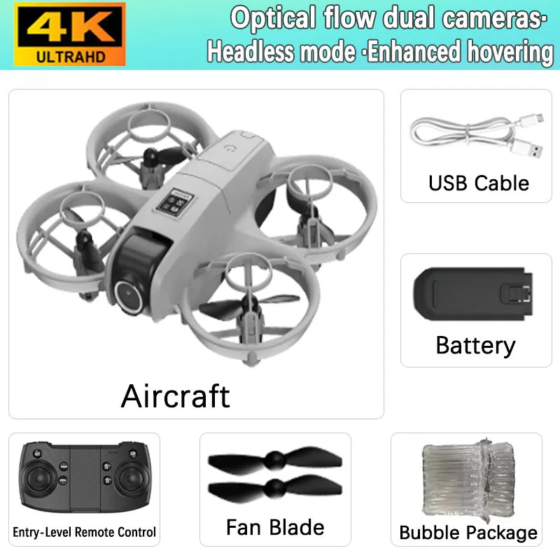 2026New Dual Camera Drone YP6 Aerial Photography Aircraft 5GWIFI Brushless Motor Remote Control Optical Flow Hover Aircraft Gift