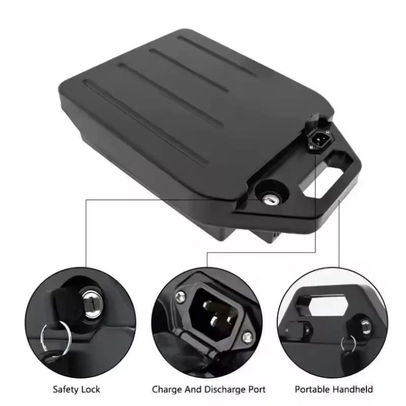 60V 20Ah-40Ah Electric Motorcycle Li-ion Battery Pack 2000W for Harley Two Wheel Foldable Citycoco Electric Scooter,Free Charger