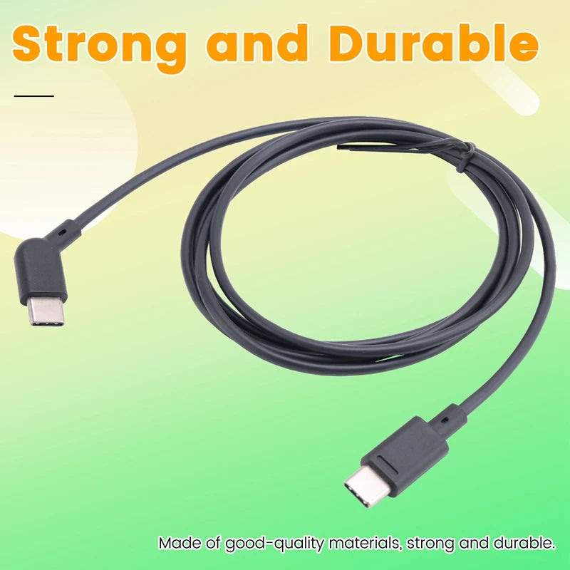 120CM Data Cable Coaxial Cable Smart AR Glasses Accessories For Xreal Rokid Viture Rayneo Air AR Glasses Accessories