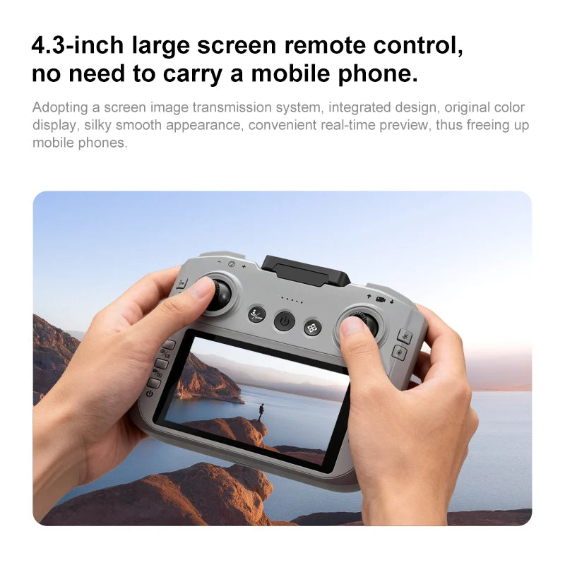 D36 Drone 4K HD Aerial Photography Dual Cameras Screen RC Quadcopter with Dynamic Lighting Optical Flow UAV Toys Gifts