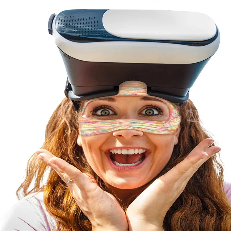 For Oculus Quest 2 Accessories VR Mask Cover Breathable Sweat Band Virtual Reality Headset for Meta Quest 3 Pico 4 Vision Pro