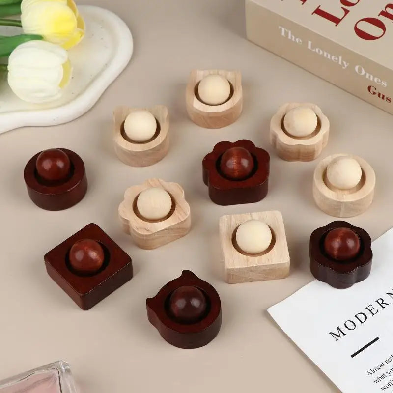 Wooden Essential Oil Diffusers Home Bedroom Aromatherapy Eliminate Room Odor Home Decoration Essential Oil Fragrance Enhancement