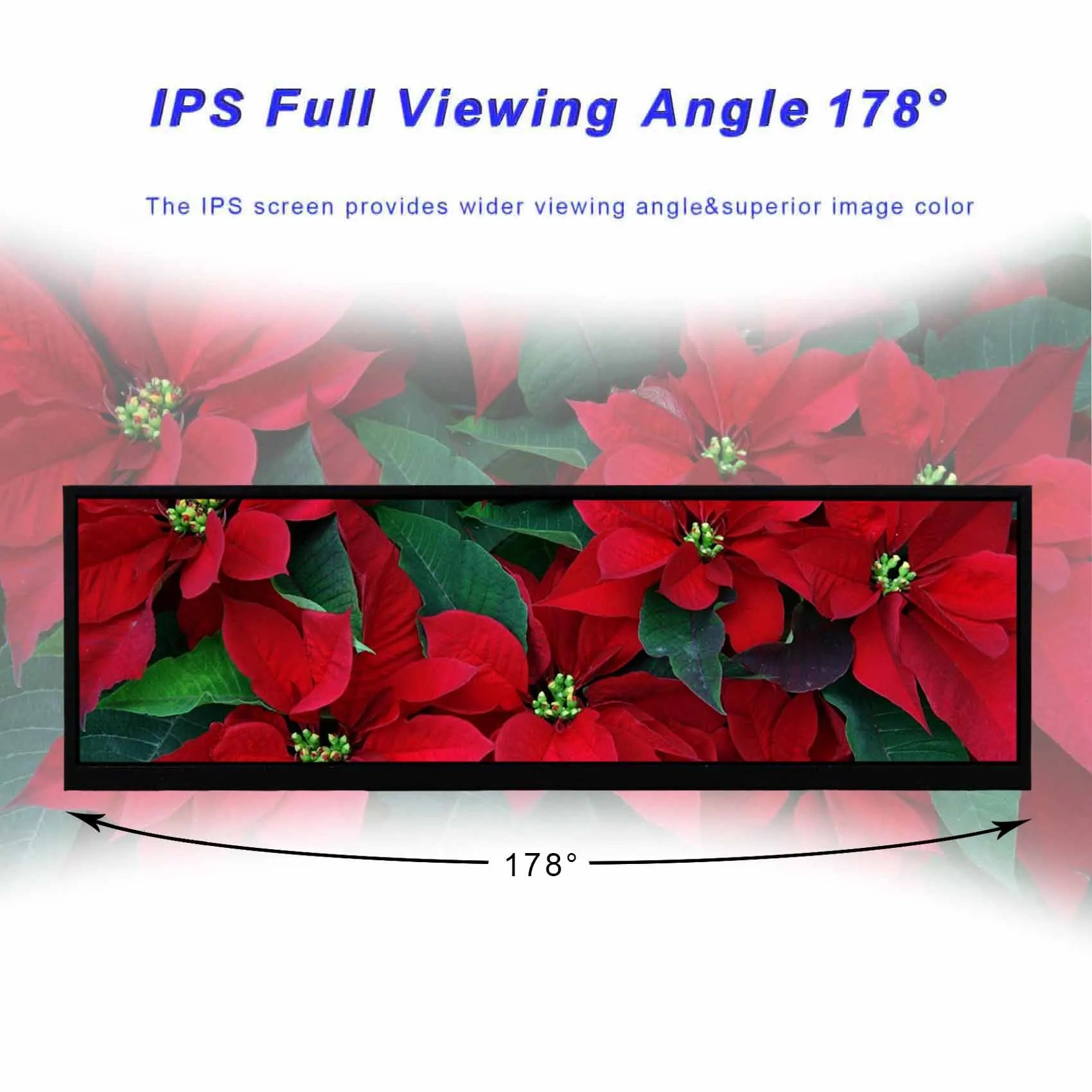 14.5inch 2560x720 2K IPS Touch LCD Monitor ,Type C HD-MI Video Input With Metal Shell