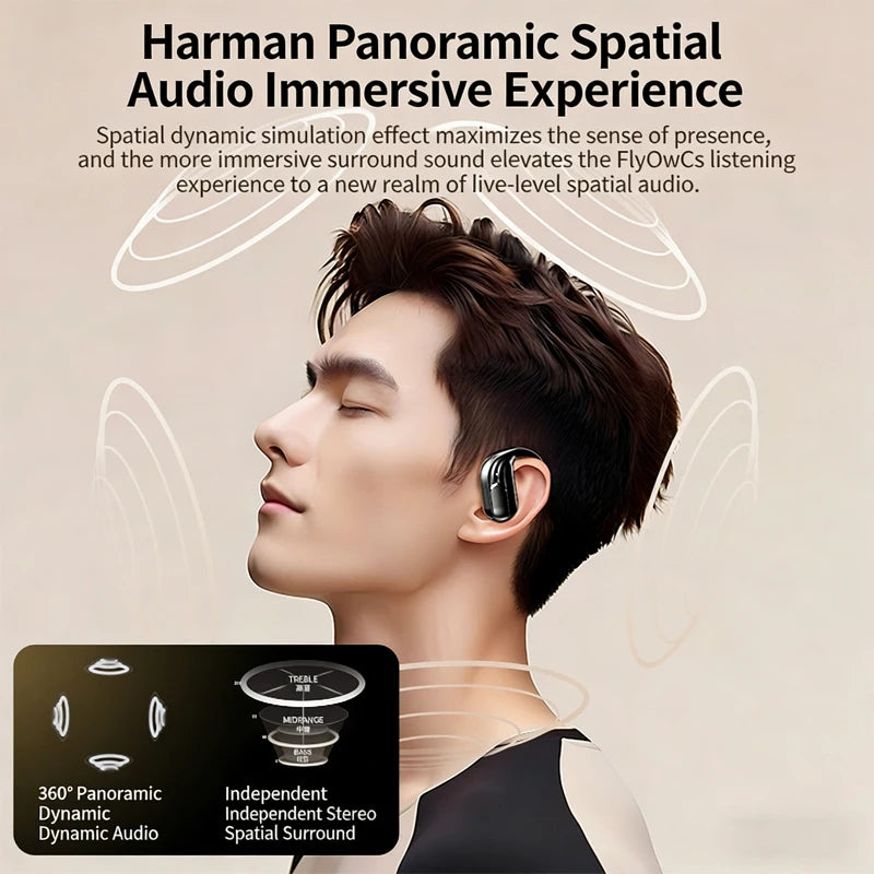 2026New Gaming Earphones Bluetooth 5.3 Sport Headset Dual Mode HD Call Noise Reduction Earbuds with Mic Music Earphones
