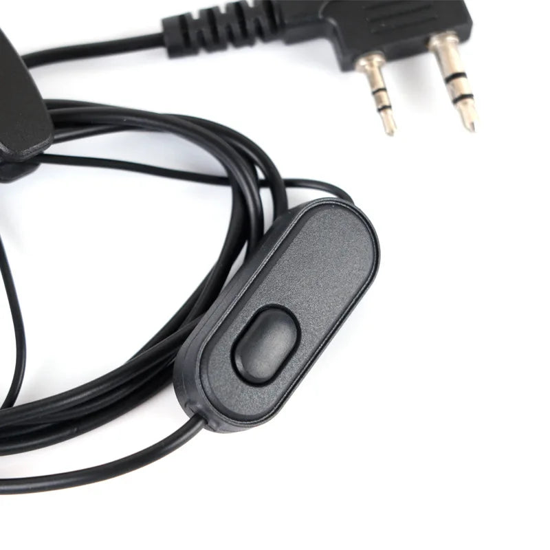 Earphone K Port Headsets For Walkie Talkie Accessories QuanSheng Baofeng UV 5R 5re 5ra Uv 5r UV-82 BF-888S 666S 777S Headset