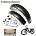 Fat Tire Mountain Bike Mudguard Snow Bicycle Full Coverage Front and Rear Fender Set for Fat Tire Bike E-Bike (20/26x4.0 INCH)