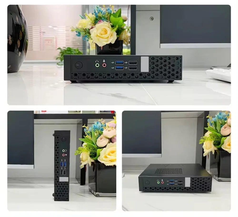 ZXIPC Small Desktop Computer Mini PC Intel Core i3 i5 i7 Dual Core Mini PC for Home Office Business Gaming Computer 512G WIFI