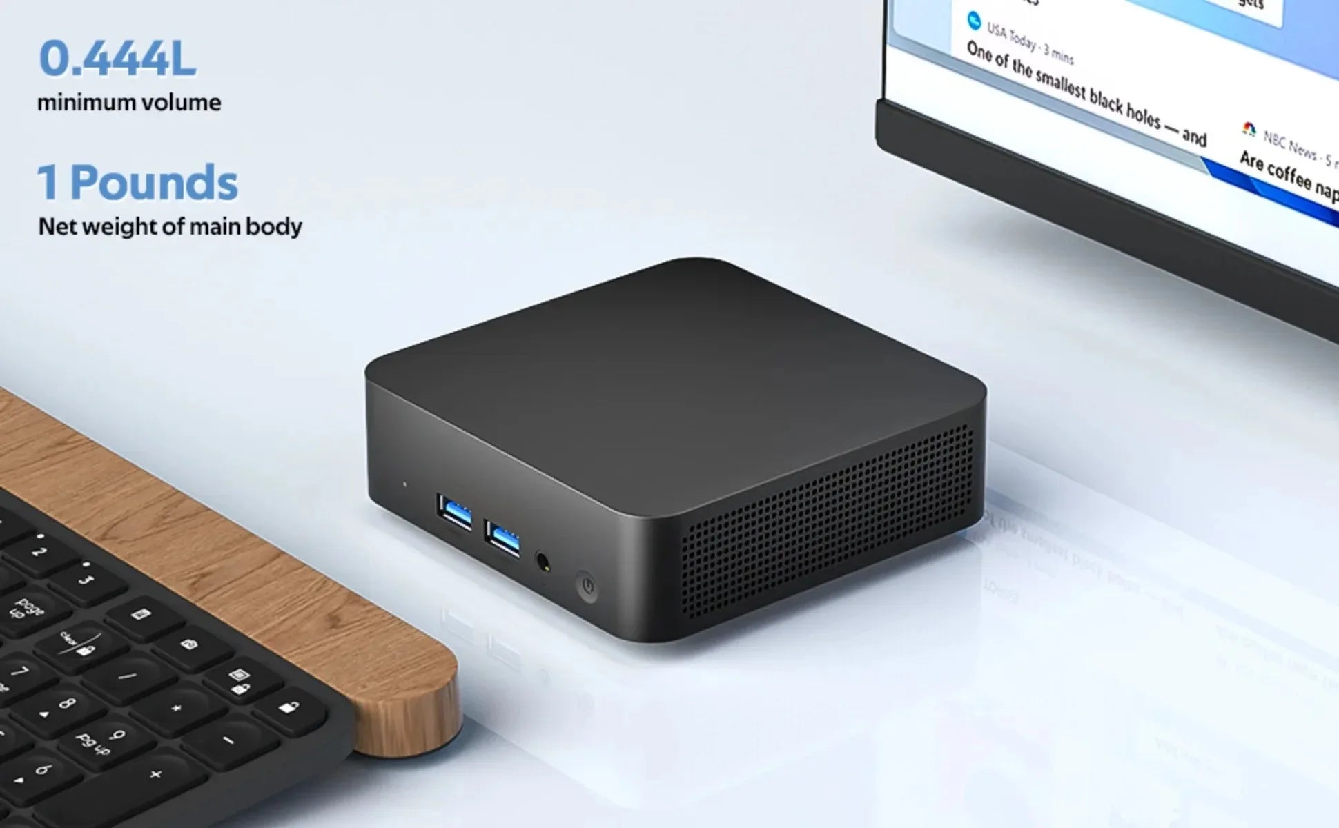 Portable Mini PC Windows 11 Intel Core i9 9900U Desktop Computer 16GB DDR4 1TB 2TB SSD WIFI6 BT5.2 Ultra Small Pocket PC gamer