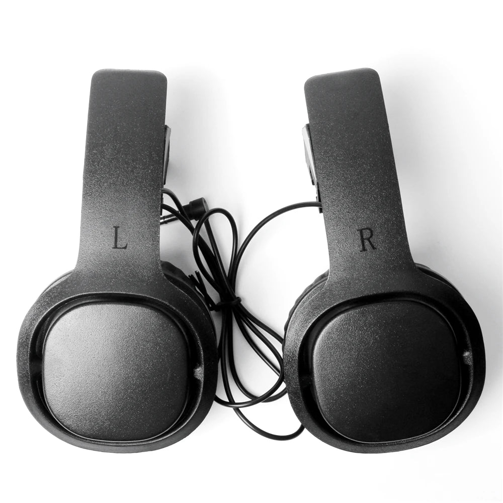1Pair Enclosed VR Game Headphone for Oculus Quest/ Rift S for PSVR VR Headset Wired Earphone Left Right Separation VR Headphones