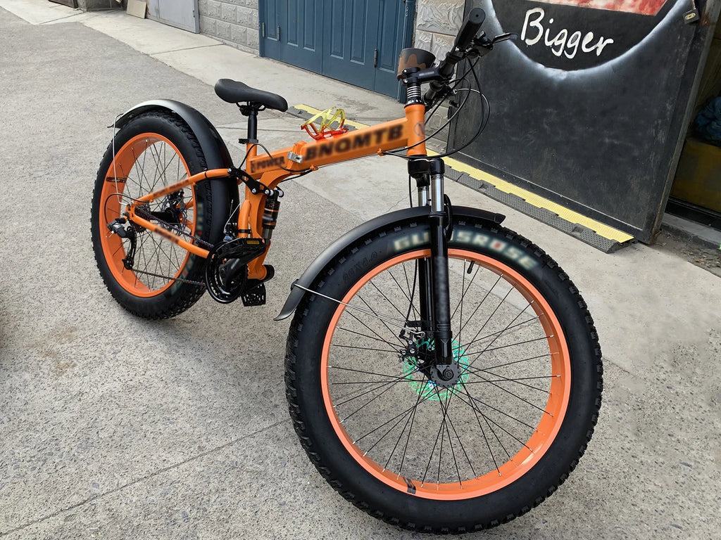 Fat Tire Mountain Bike Mudguard Snow Bicycle Full Coverage Front and Rear Fender Set for Fat Tire Bike E-Bike (20/26x4.0 INCH)