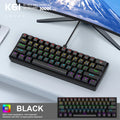 K61 Wired Mechanical Keyboard,61-key Design,1000Hz Return Rate,USB2.0 Full-speed Connection to Devices