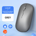 Wireless Mouse Bluetooth-compatible Mouse 2.4G Dual Modes Ergonomic Computer Mice For Laptop iPad Tablet PC Office Gaming Mouse