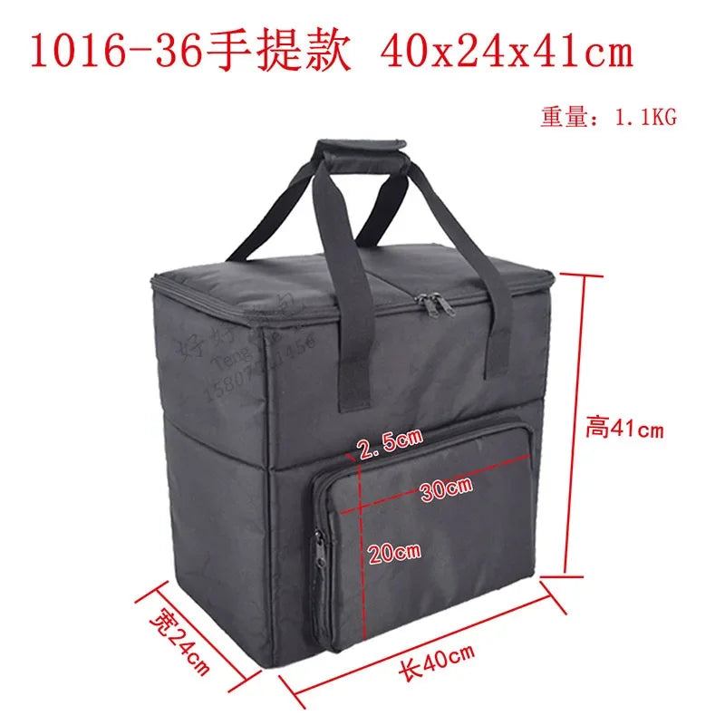 Desktop Computer Bag Micro Host Case Protective Case Monitor Screen Storage, Keyboard Thickened Waterproof Bag