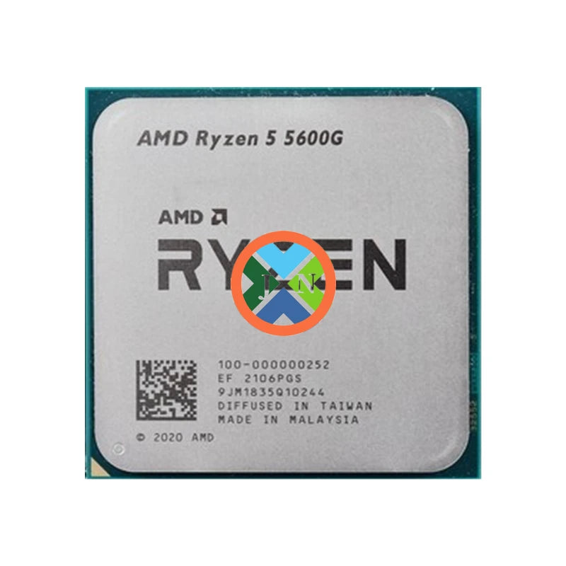 AMD Ryzen 5 5600G R5 5600G 3.9GHz Six-Core Twelve-Thread 65W CPU Processor L3=16M 100-000000252 Socket AM4