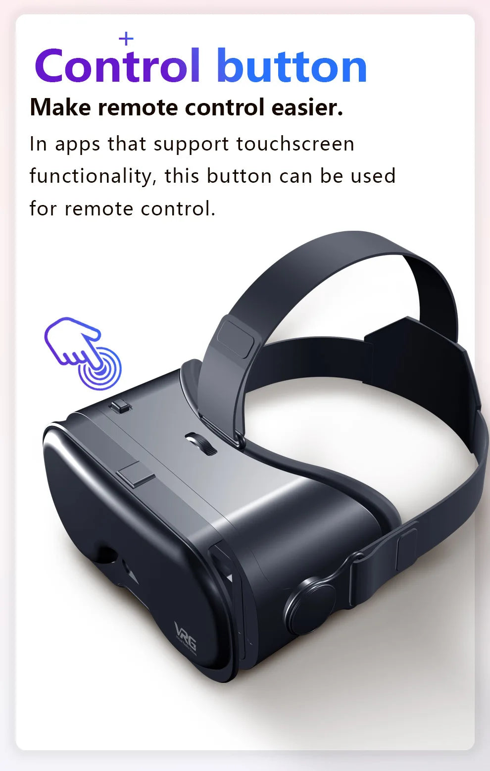 Virtual Reality 3D Glasses VR Devices Headset Helmet Lenses For iPhone Android Smartphone Mobile Viar Video Game VR All-In-One