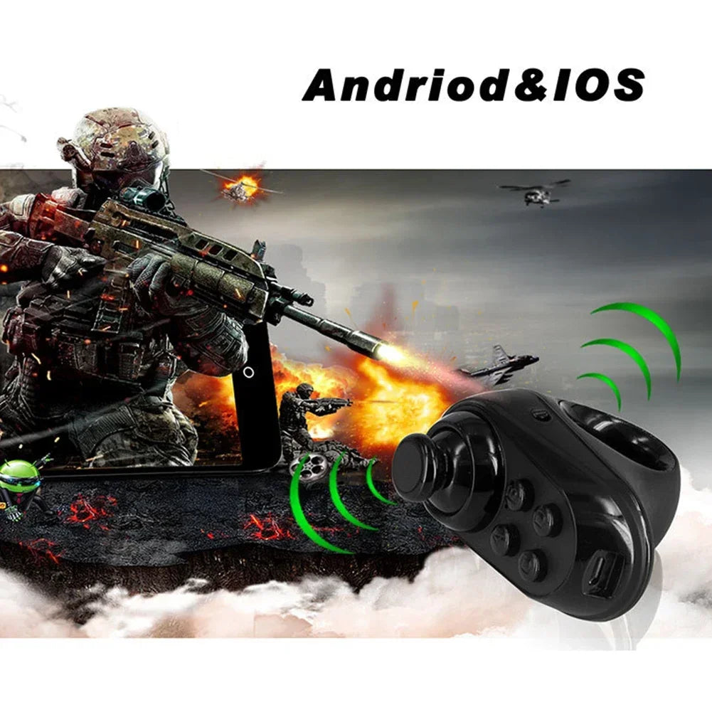 R1 Bluetooth-compatible VR Remote Controller Ring Shape for IOS Android Phone VR Headset for Android and IOS System