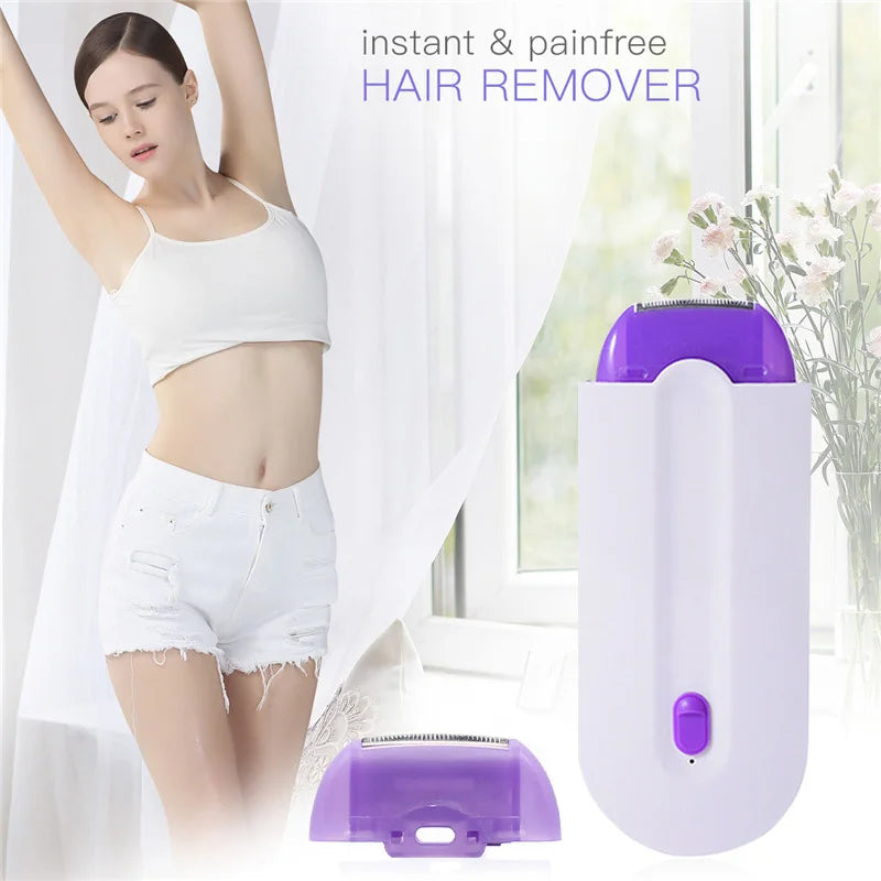 Rechargeable Epilator Hair Removal Kit Laser Touch Hair Removal Device Womens Body Face And Leg Hand Shaver Hair Removal Devices