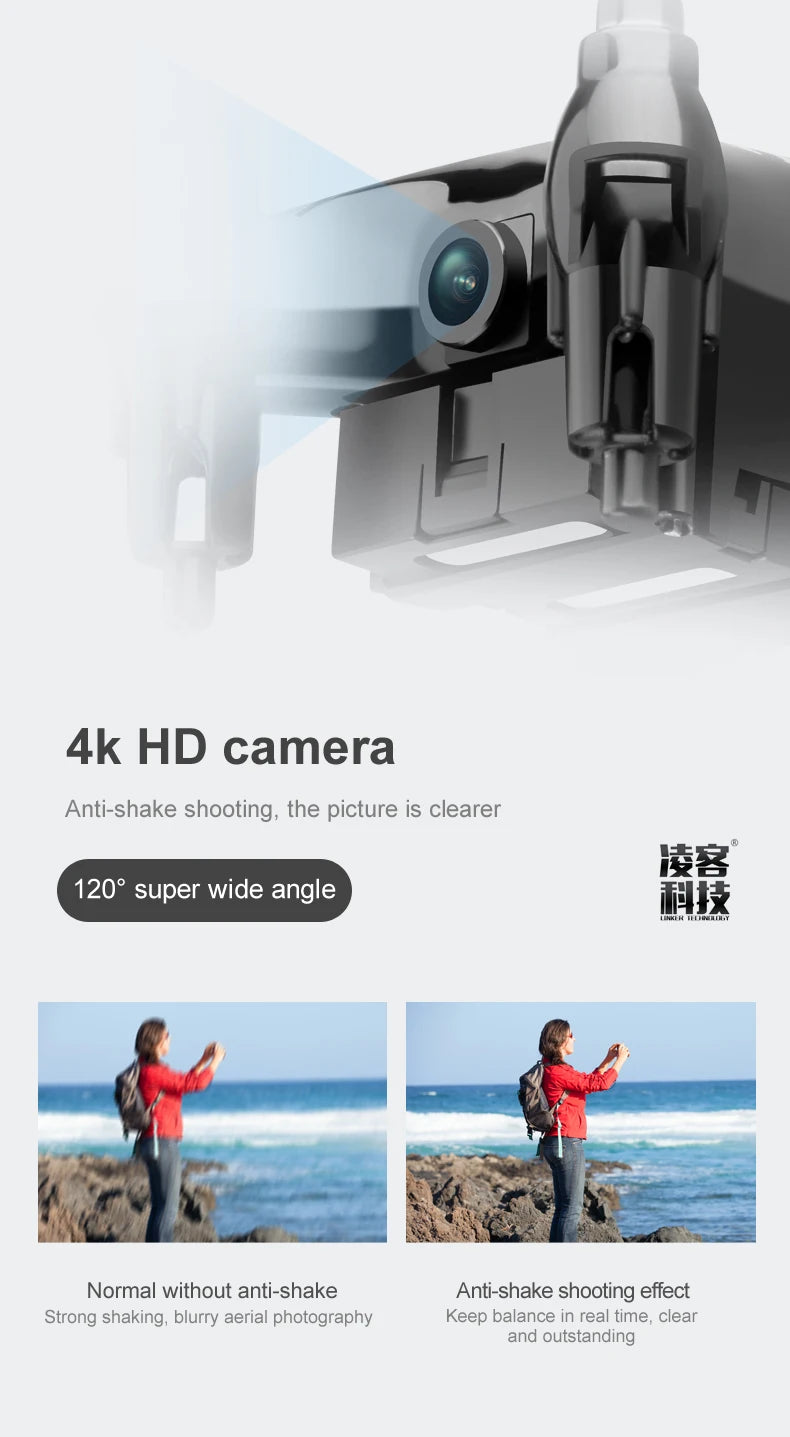 Newest Mini Drone Movie Quality Photography Remote Control Aircraft Aircraft Helicopter Kid Children's Toy Gift