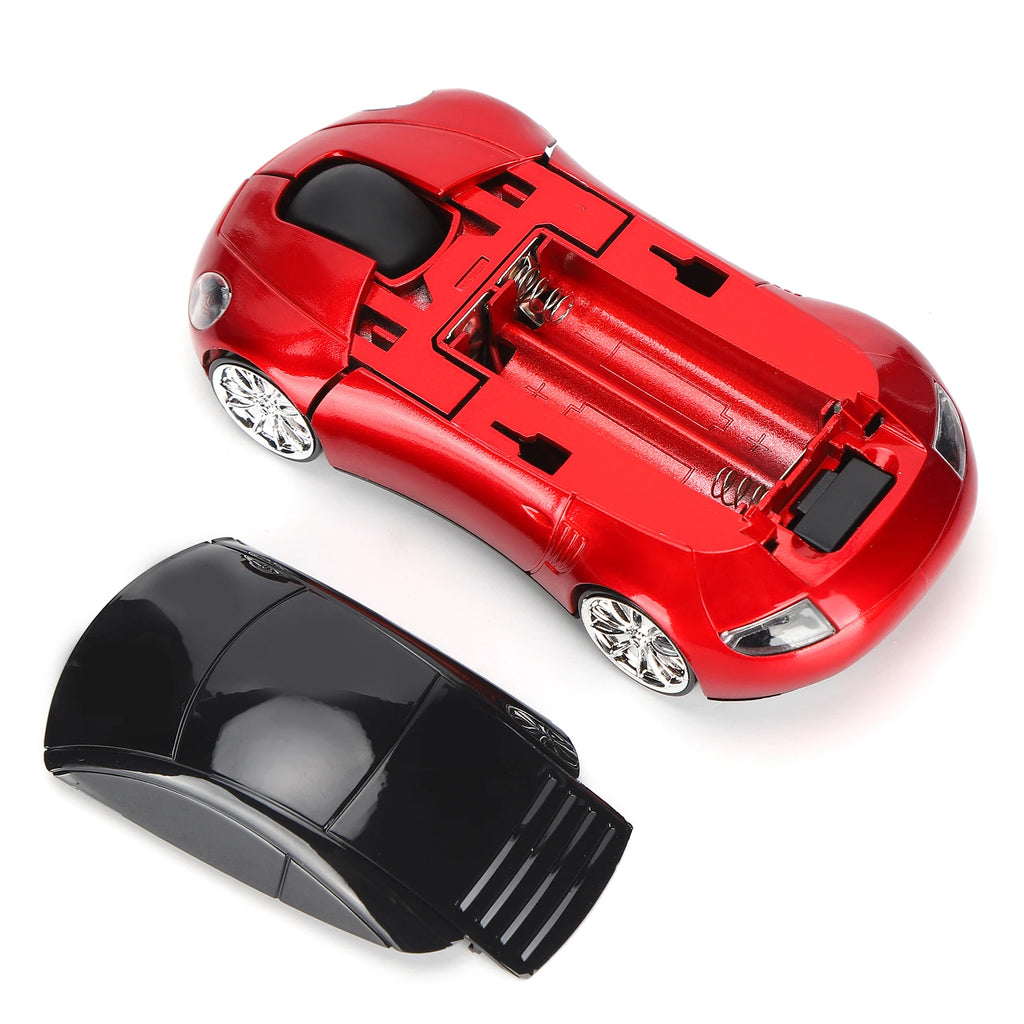 Wireless Mouse 2.4G Mini Car-Shaped Optical Mouse Suitable for Laptops, Tablets, and PC Office Use