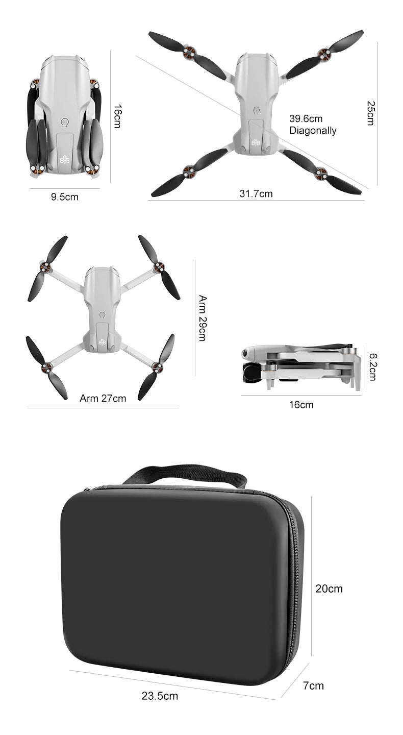 2025 New A888 PRO Drone Profesional 4K HD Cameras brushless motor Aerial Photography Optical flow Foldable Quadcopter Toys