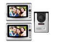 7”Smart Video Wired Video Door Phone System Visual Intercom Doorbell Indoor Monitor and Outdoor Camera support Unlock Infrared