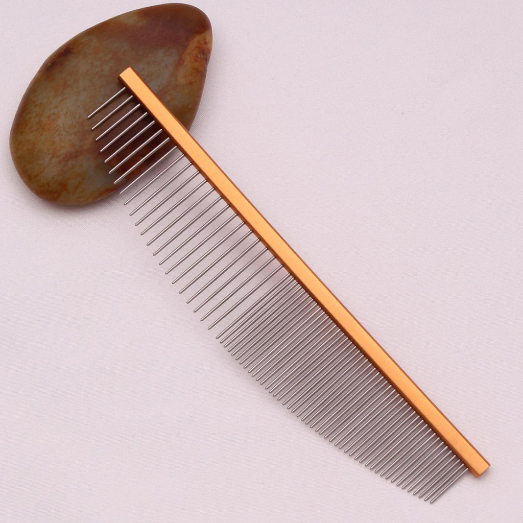 Pet Grooming Combs Aluminum Alloy Brush For Dogs Boundary Knot Massage Tools Professional Salon Cat Hair Cleaning Crescent 7900#