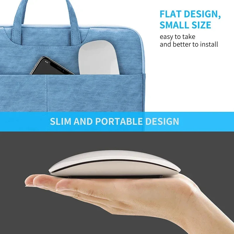 Wireless Bluetooth Mouse Multi-Touch Ergonomic Silent Mouse Type-C Charging Portable Laptop Office Gaming Universal Mouse
