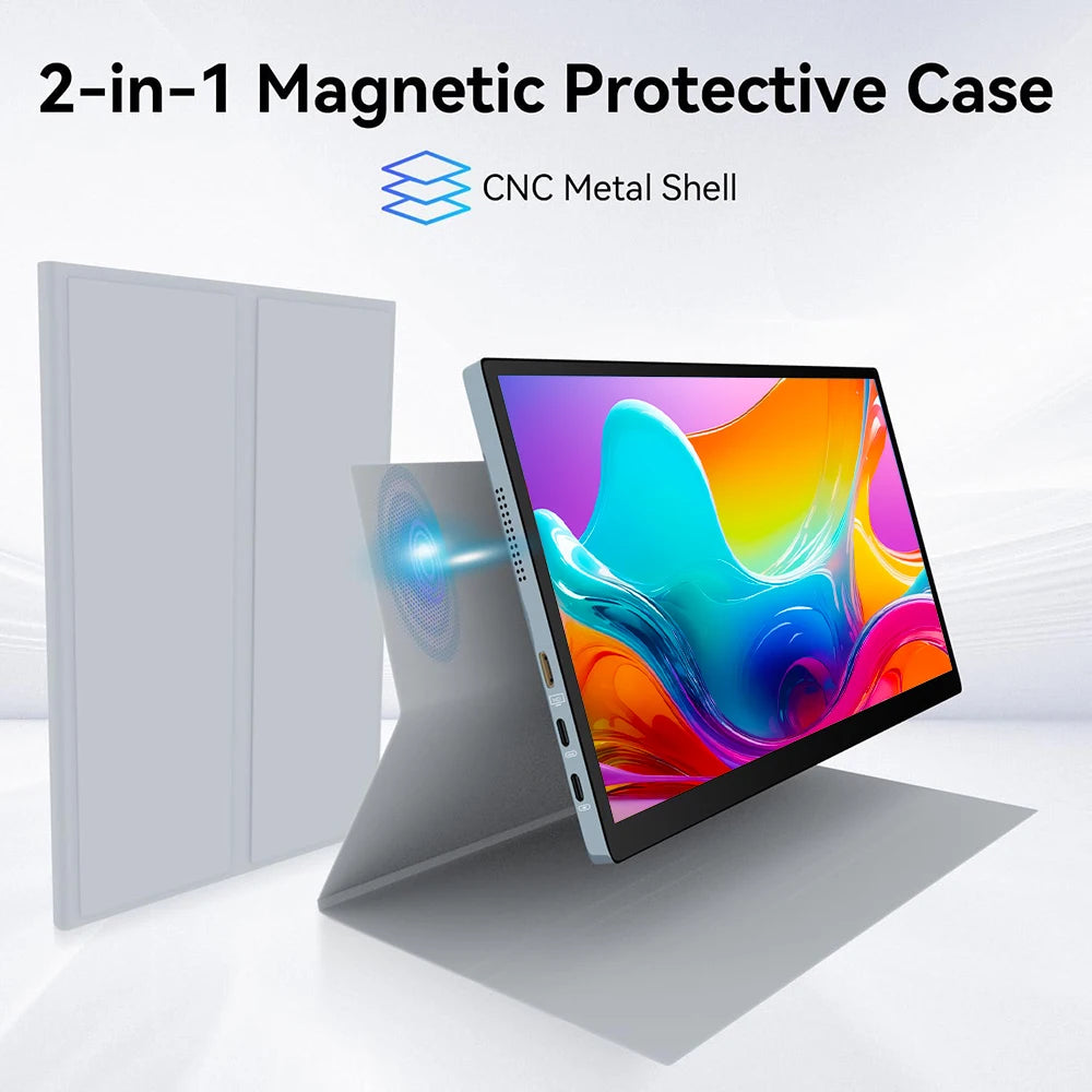 OLED 2.5K Portable Monitor Touchscreen 10.5″ 2560x1600 High-end Portable Screen 100% DCI-P3 1MS for Laptop Phone gaming monitor