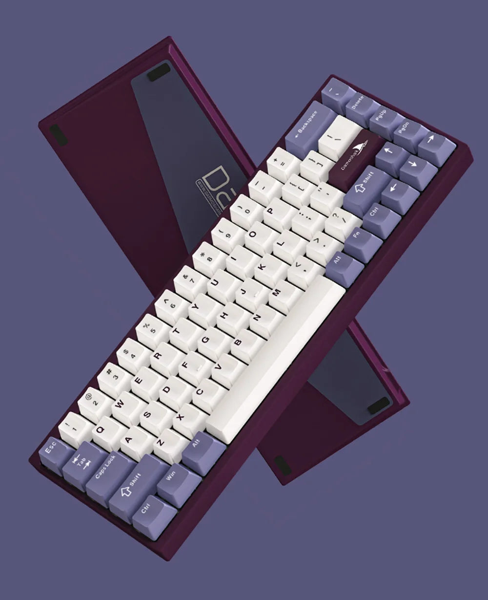 Darmoshark KT68 Pro Gaming Mechanical Keyboard Wired Hot Swap 68 Keys Aluminum Alloy Customized Magnetic Axis Kailh Switch