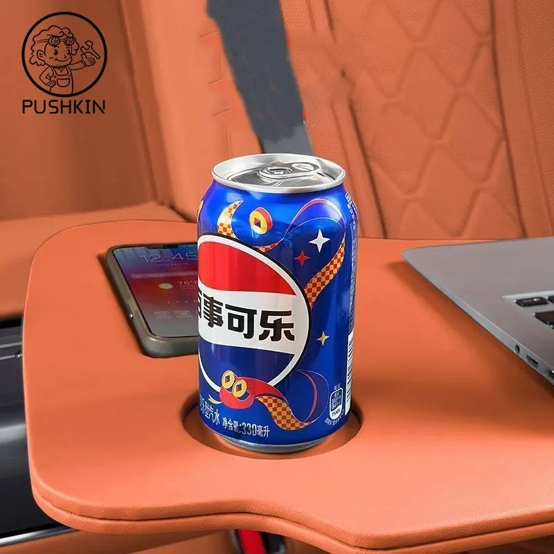 For BYD Sealion 07 EV Car Mounted Desktop Computer Dining Table Multifunctional Co Driver's Desk Interior Supplies Modification