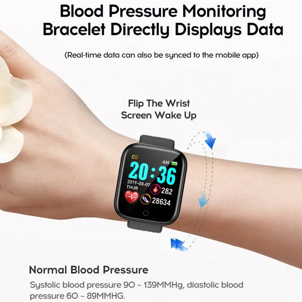Multifunctional smart watch for men and women,bluetooth connected phone,music,fitness sports bracelet,sleep monitor,smartwatch