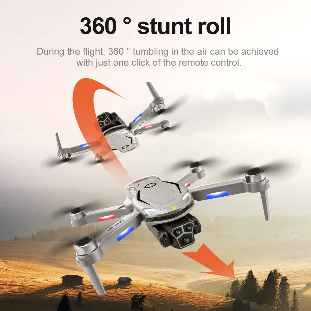 Original V888 4K Drone Three Camera HD Aerial Photography WIFI 5G Optical Localization Four-way Obstacle Avoidance New Dron