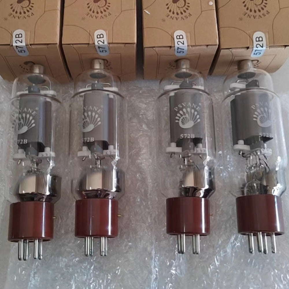 PSVANE 572B Vacuum Tube Replaces 572B HIFI Audio Valve Electronic Tube Amplifier Kit DIY Factory Test and Match Quad