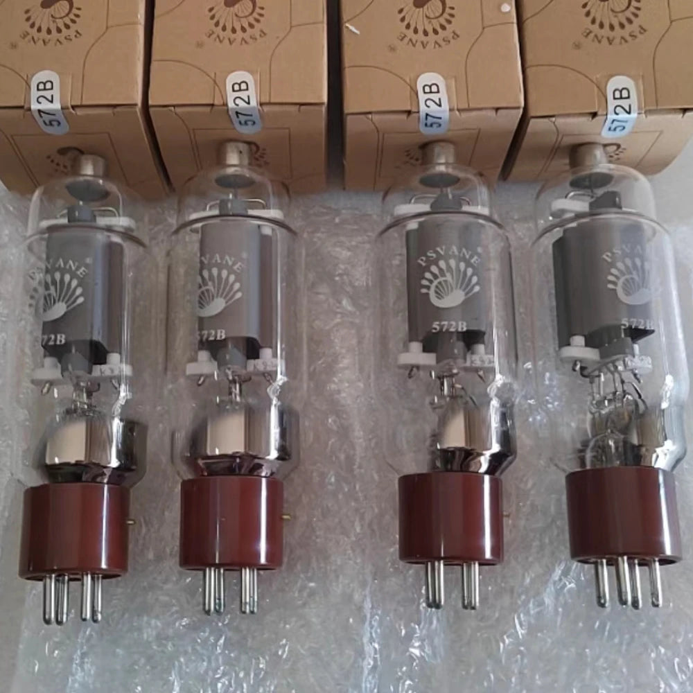PSVANE 572B Vacuum Tube Replaces 572B HIFI Audio Valve Electronic Tube Amplifier Kit DIY Factory Test and Match Quad