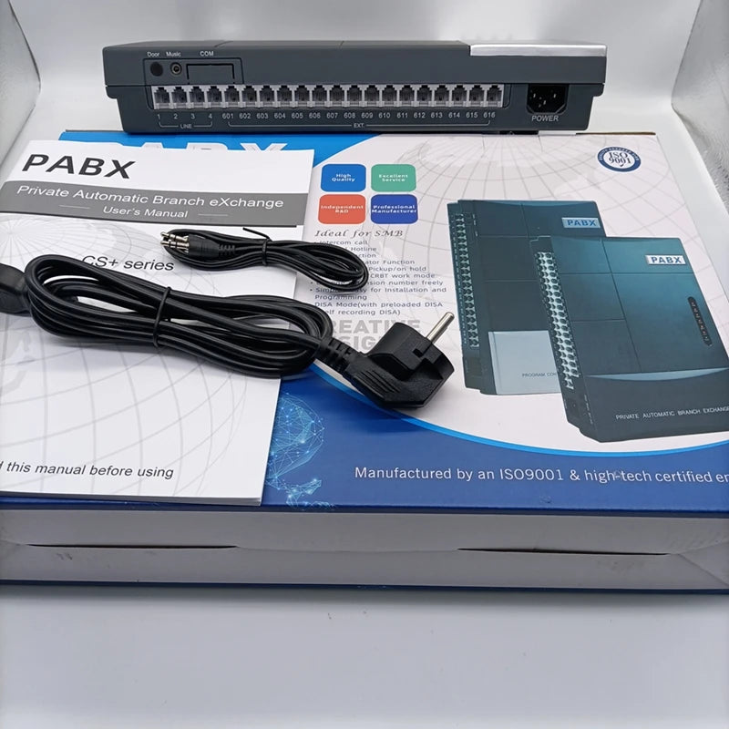 Telephone PBX Switchboard / CS416 PABX Office Phone System / Switch System / Telephone Exchanger