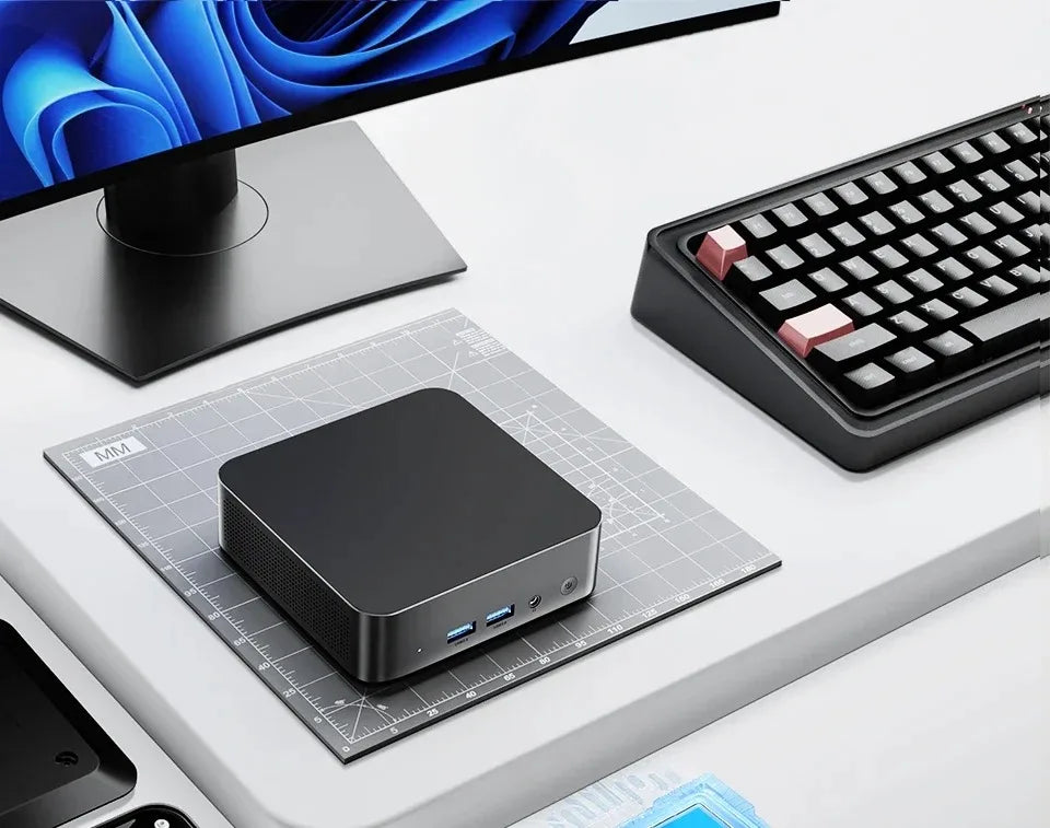 2026 Brand New Portable Mini PC Computer Intel Core i7-4510U 16GB RAM 512GB USB 3.0 SSD WiFi6 BT5.2 Mini PC Desktop Computer