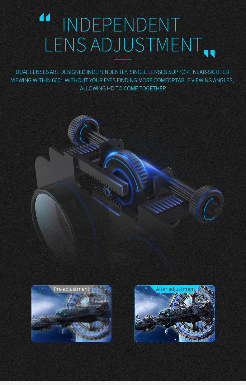 Virtual Reality VR Glasses Headset Viar Devices 3D Helmet Lenses Smart Goggles For Phone Smartphones Cell Viewer Mobile Game Set