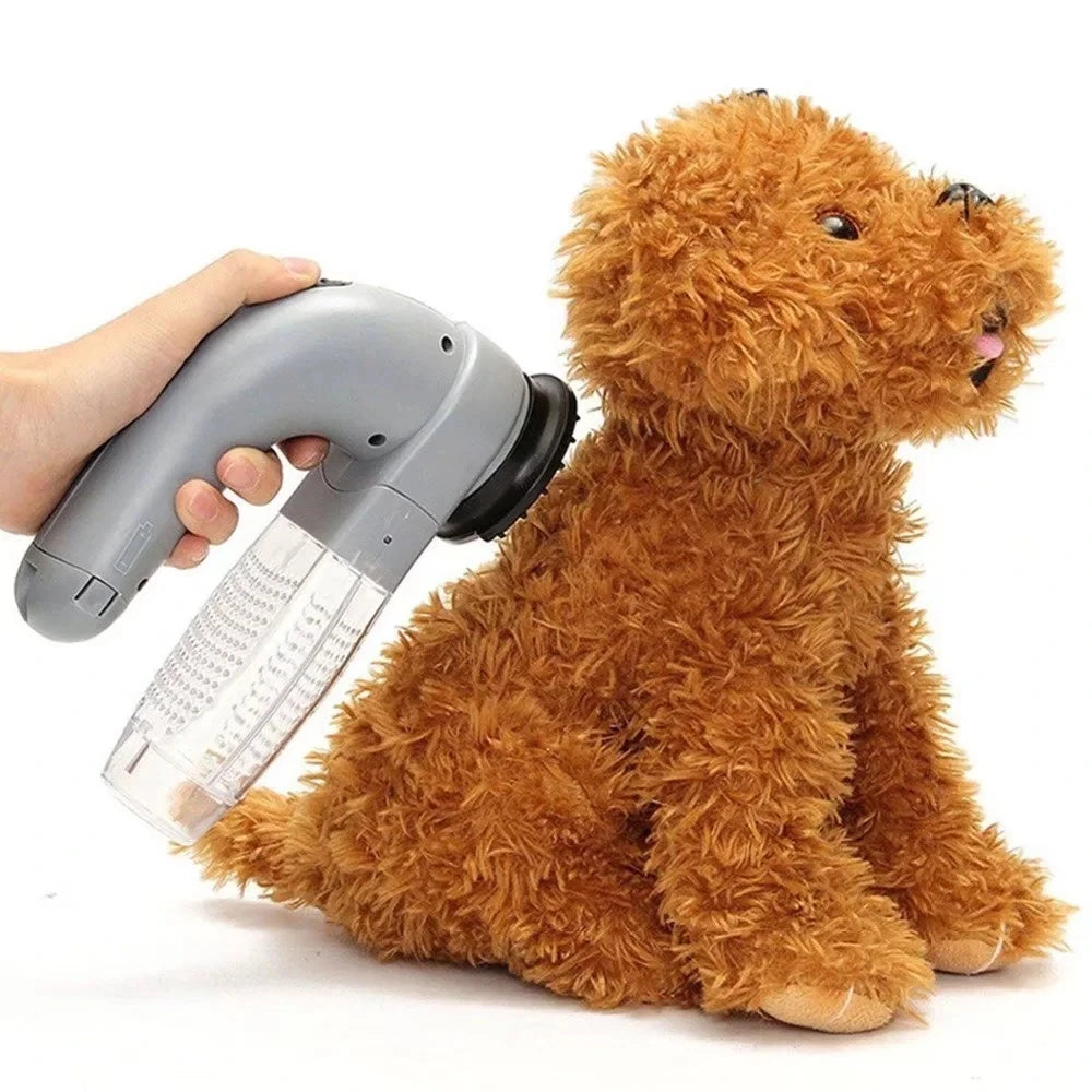 New Pet Cat Dog Hair Fur Remover Grooming Brush Trimmer Comb Electric Vacuum Cleaner Hair Sucker Dog Accessories Beauty Tools