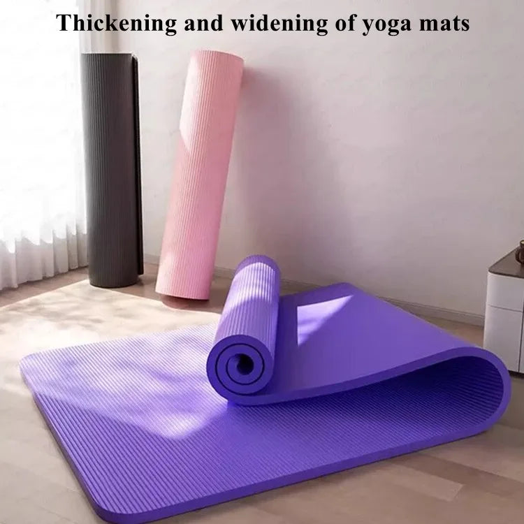 15MM-20MM Thick Yoga Mats Anti-slip Sport Fitness Blanket Exercise Yoga and Pilates Gymnastics Mat Fitness Equipment 183×60cm