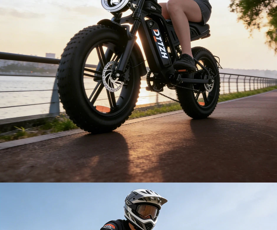 4000W motor F6S off-road electric bicycle is suitable for adults to use The single-person configuration is for mountain biking