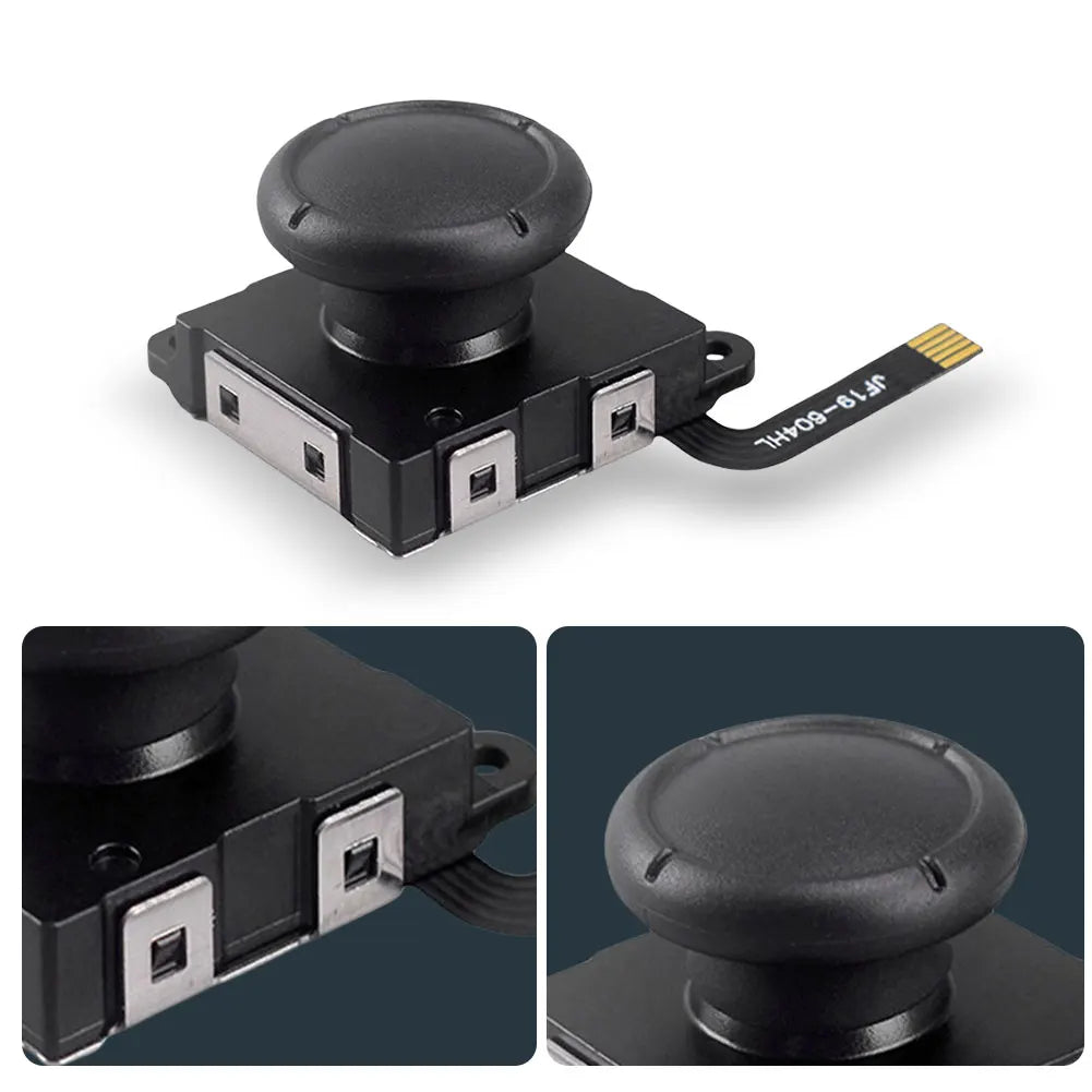 Hall Effect Joystick Hall Sensing Joysticks for Switch/Lite/OLED Joycon 3D Analog Thumb Stick No Drifting Electromagnetic Sticks